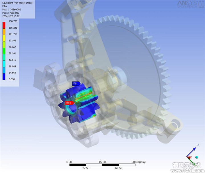 ANSYS WORKBENCH 結(jié)構(gòu)分析實(shí)例