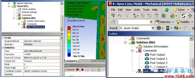 技術(shù)分享 | 【完結(jié)篇】 APDL在ANSYS WORKBENCH MECHANICAL中的應(yīng)用—“Solution”中插入命令ansys分析案例圖片2