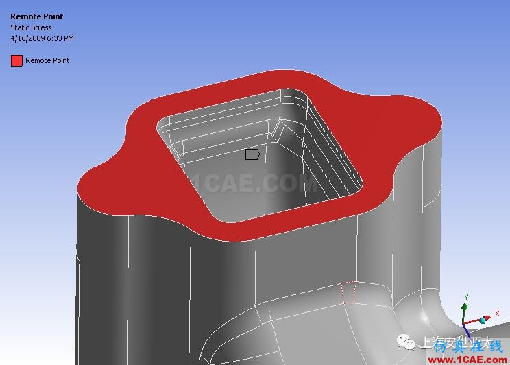 技術分享 | APDL在ANSYS WORKBENCH MECHANICAL中的應用概述 —Remote Points中插入命令ansys workbanch圖片2